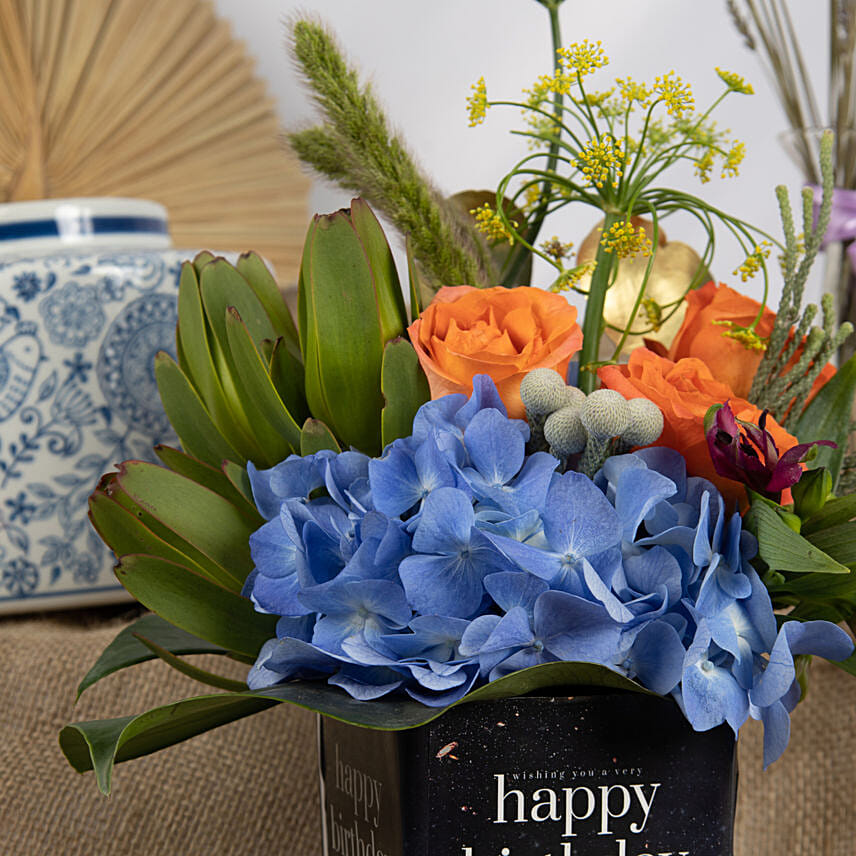 Birthday Flowers Vase For Him Delivery in Singapore FNP SG