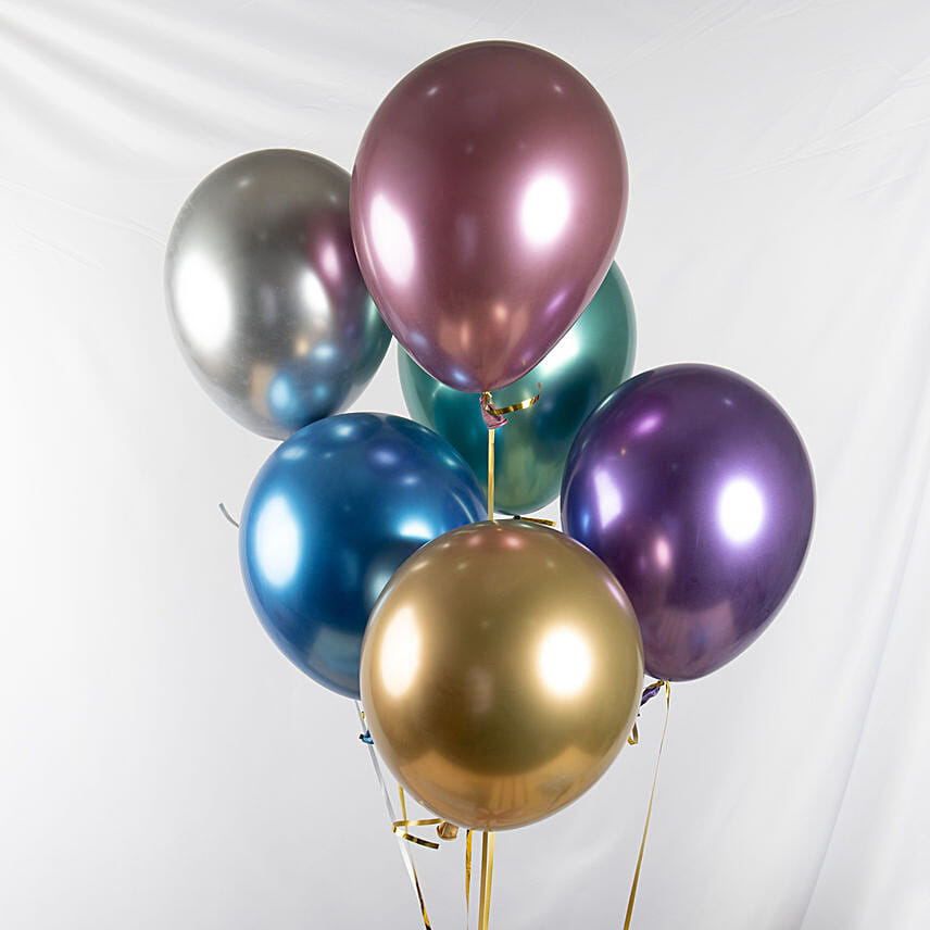 Helium Filled Multicoloured Latex Balloons Delivery in Singapore - FNP SG