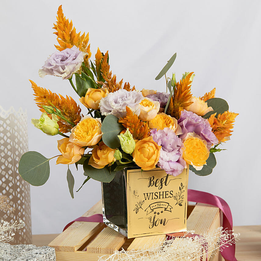 Best Wishes Flowers Arrangement Delivery in Singapore FNP SG