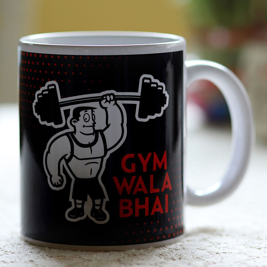 Gym Wala Bhai Printed Mug