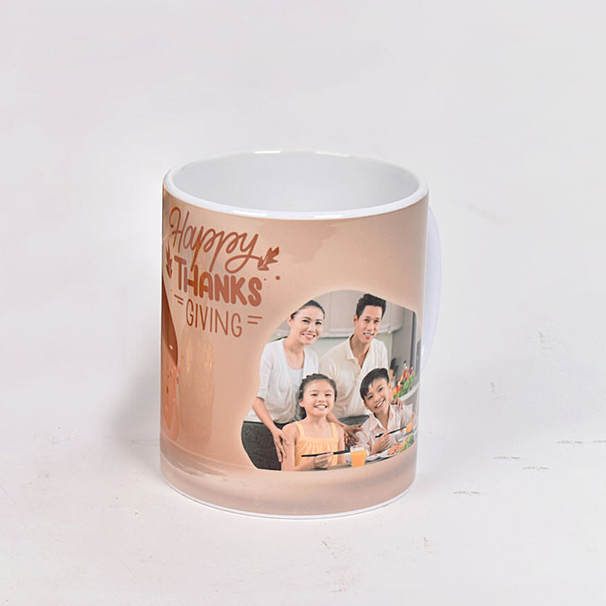 Personalised Thanksgiving Day Mug