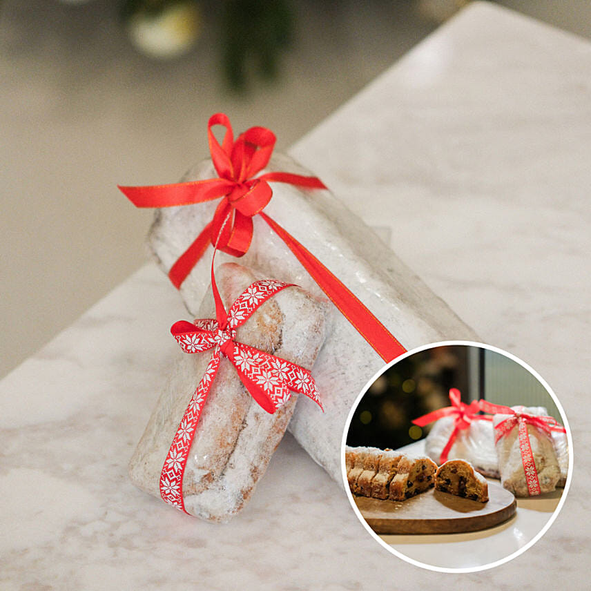 Hand Baked German Rum Stollen