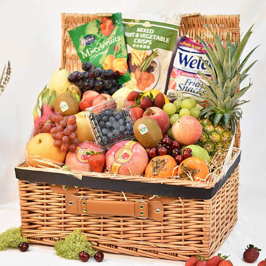 Christmas Fruit Basket