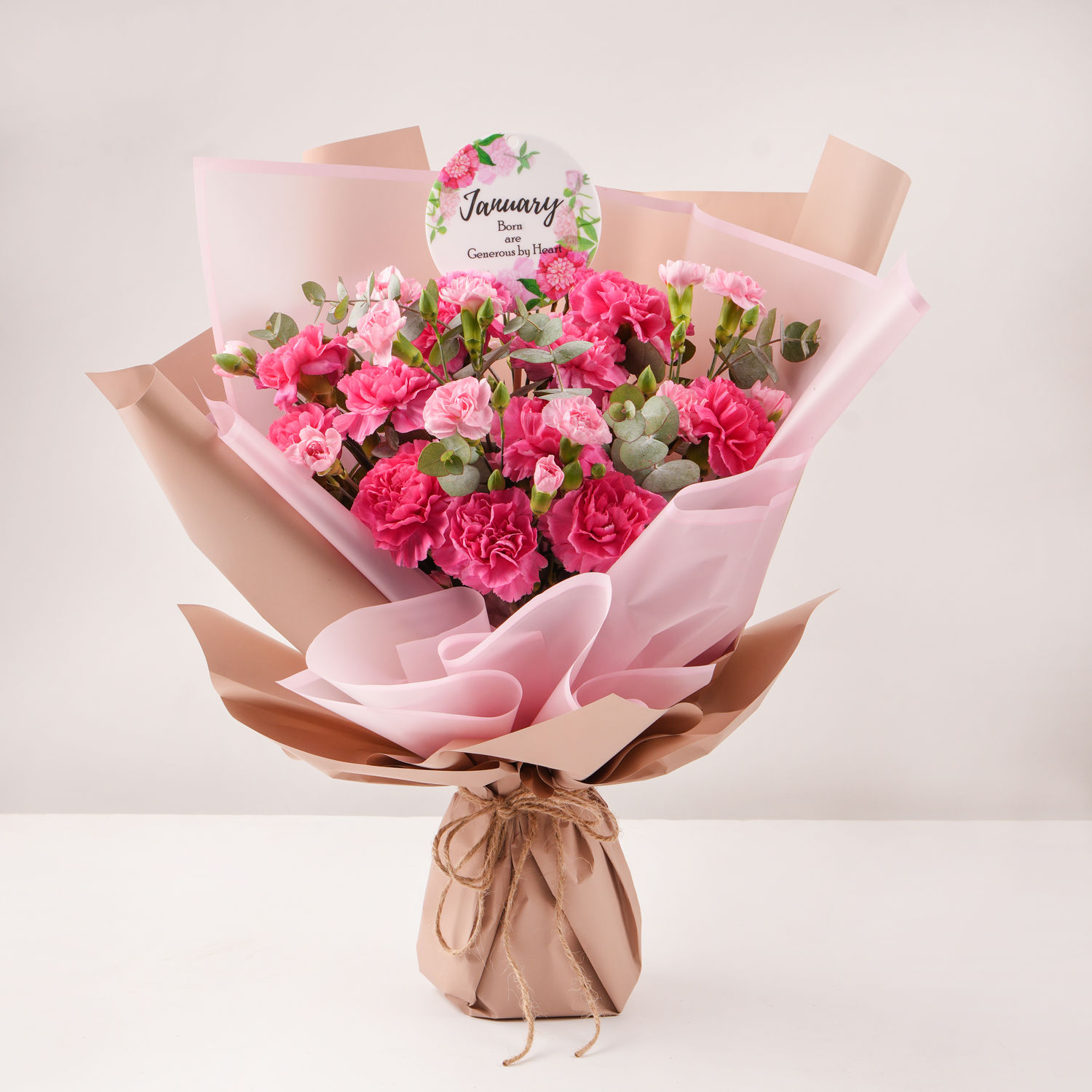 Birthday Wish Carnations Bouquet Delivery In Singapore FNP SG Birthday Wish Carnations Bouquet Delivery In Singapore FNP SG