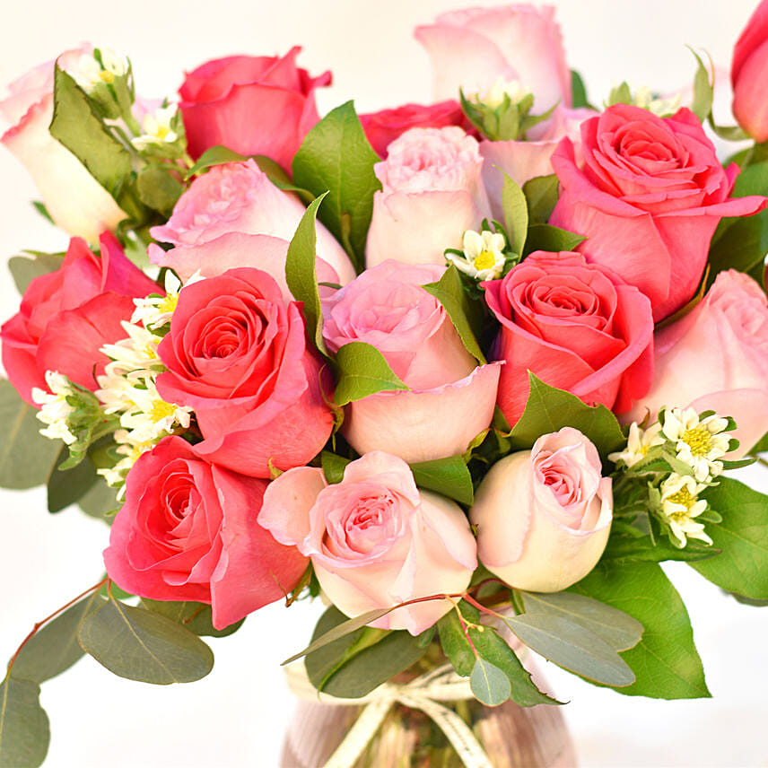 Valentine Wish Flowers in Vase Delivery in Singapore FNP SG