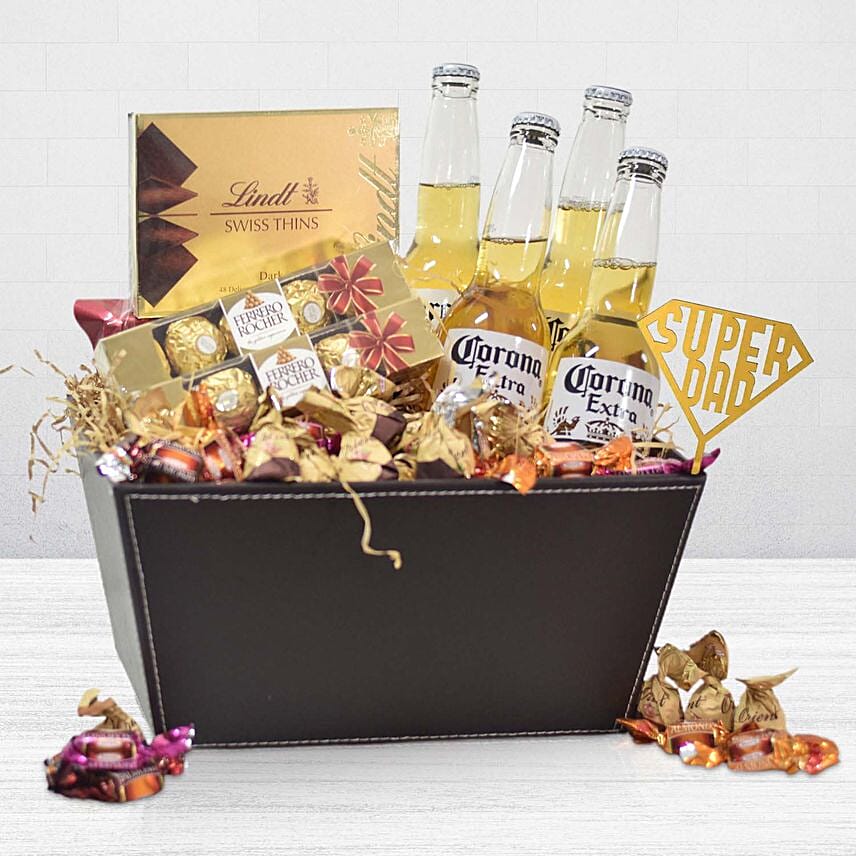 Corona Beer Sweet Treats Hamper for Dad