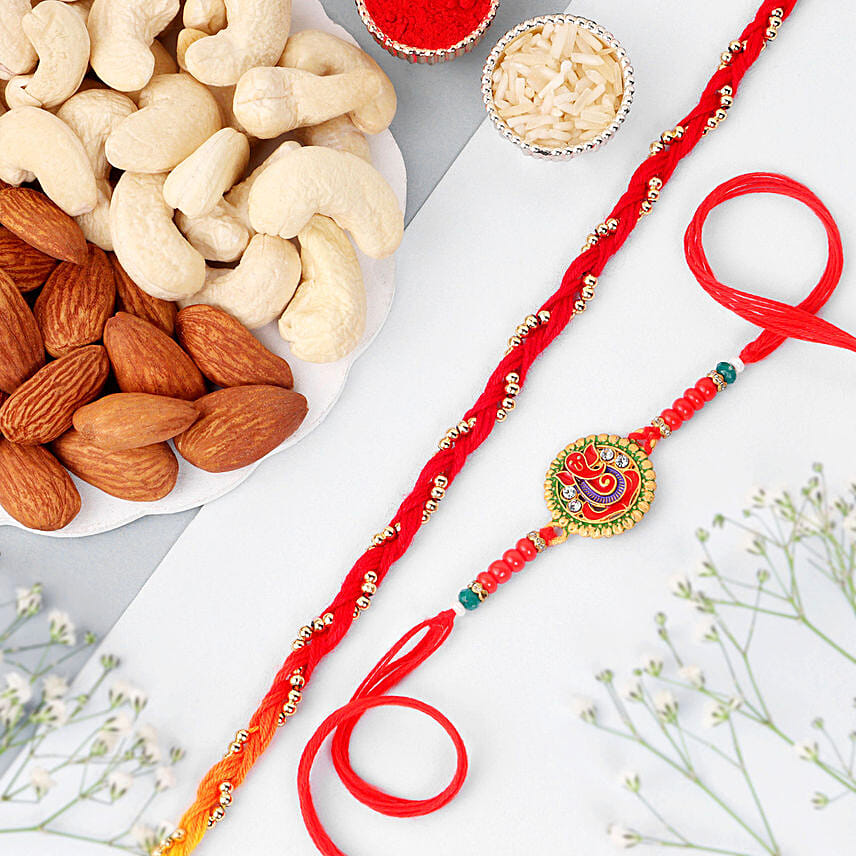 Blessed Threads Rakhi Set Delivery in Singapore - FNP SG