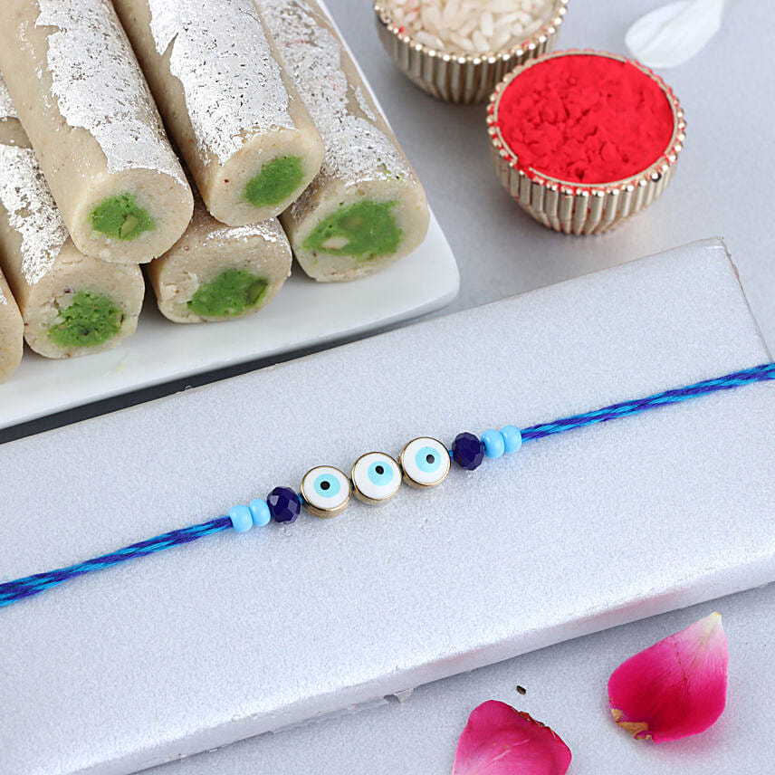 Sneh Neon Trunk Regular Feng Shui Evil Eye Rakhi Kaju Roll