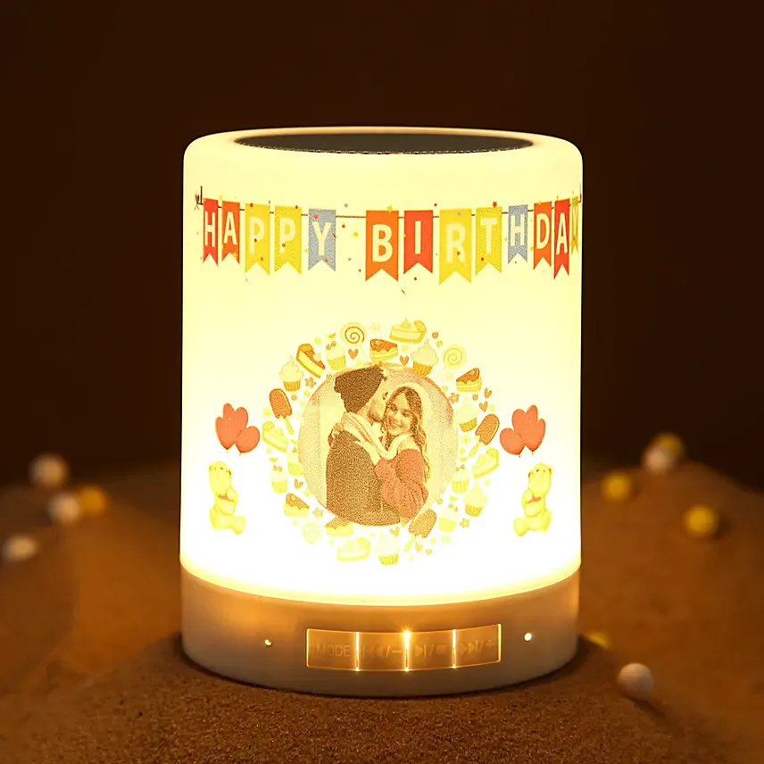 Personalised Happy Birthday LED Speakers