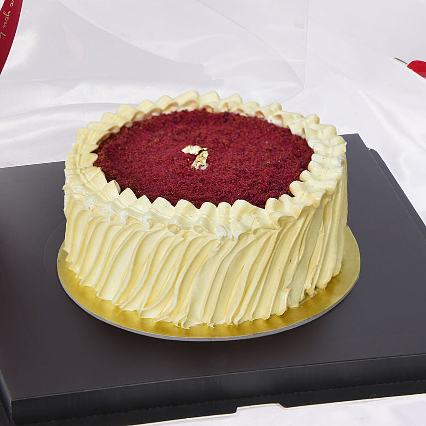 Valentines Roses and Cake Box Delivery in Singapore - FNP SG