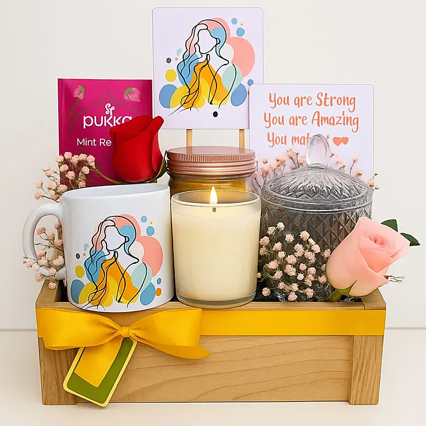 You Are Strong and Amazing Hamper: Women's Day Gifts