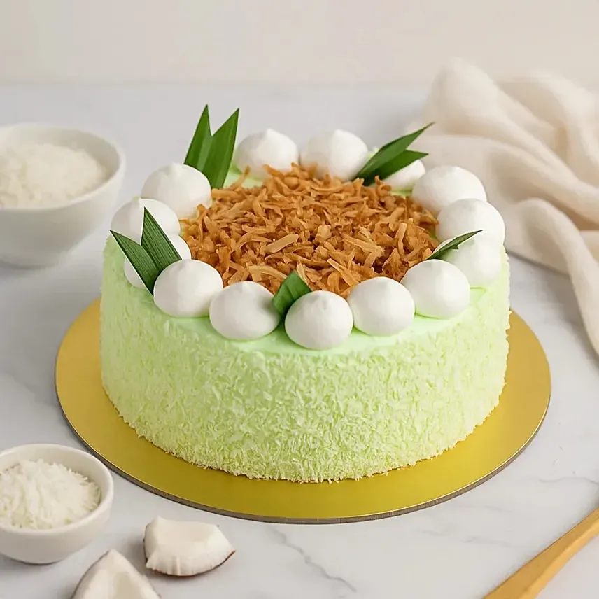 Pandan Ondeh Ondeh Cake