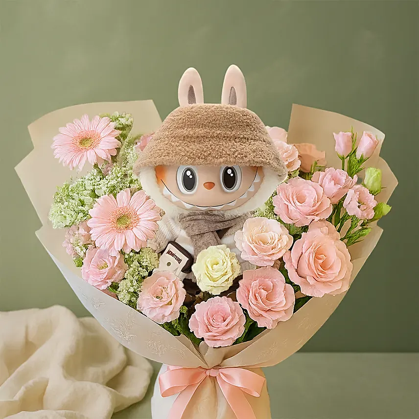 Labubu Flowers Bouquet: Birthday Gifts 