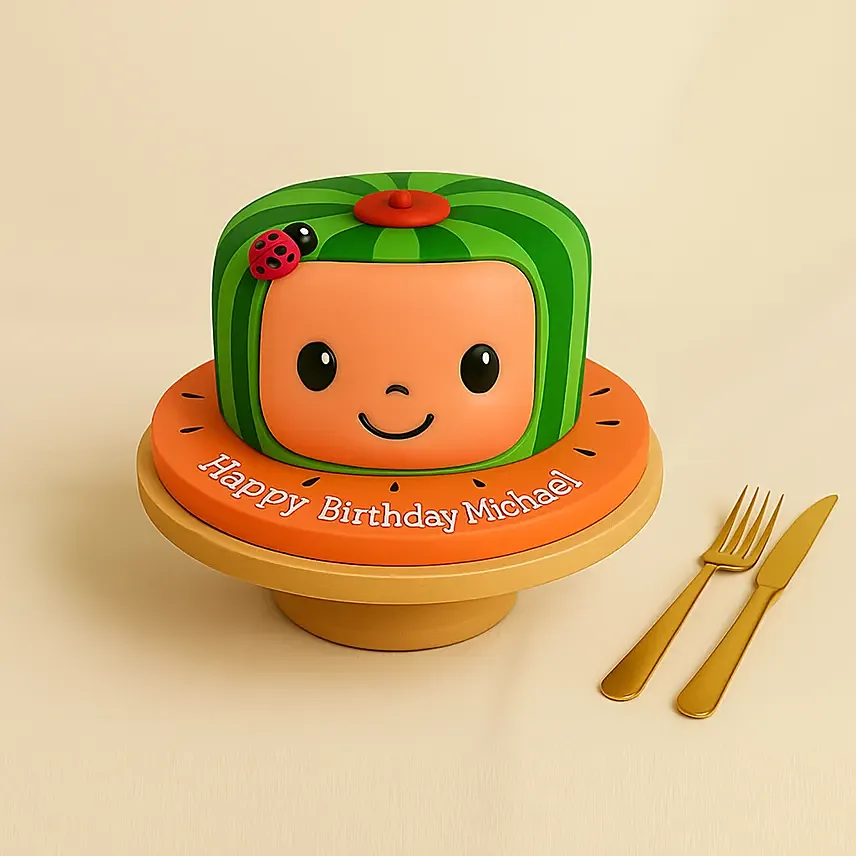 Melontastic Birthday Cake: Cakes