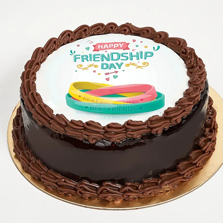 Friendship Day Wishes Cake: Cakes