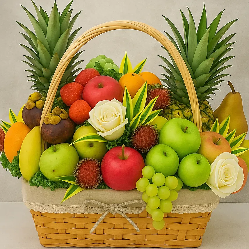 Exotic Fruits Basket Big: Mid Autumn Gifts