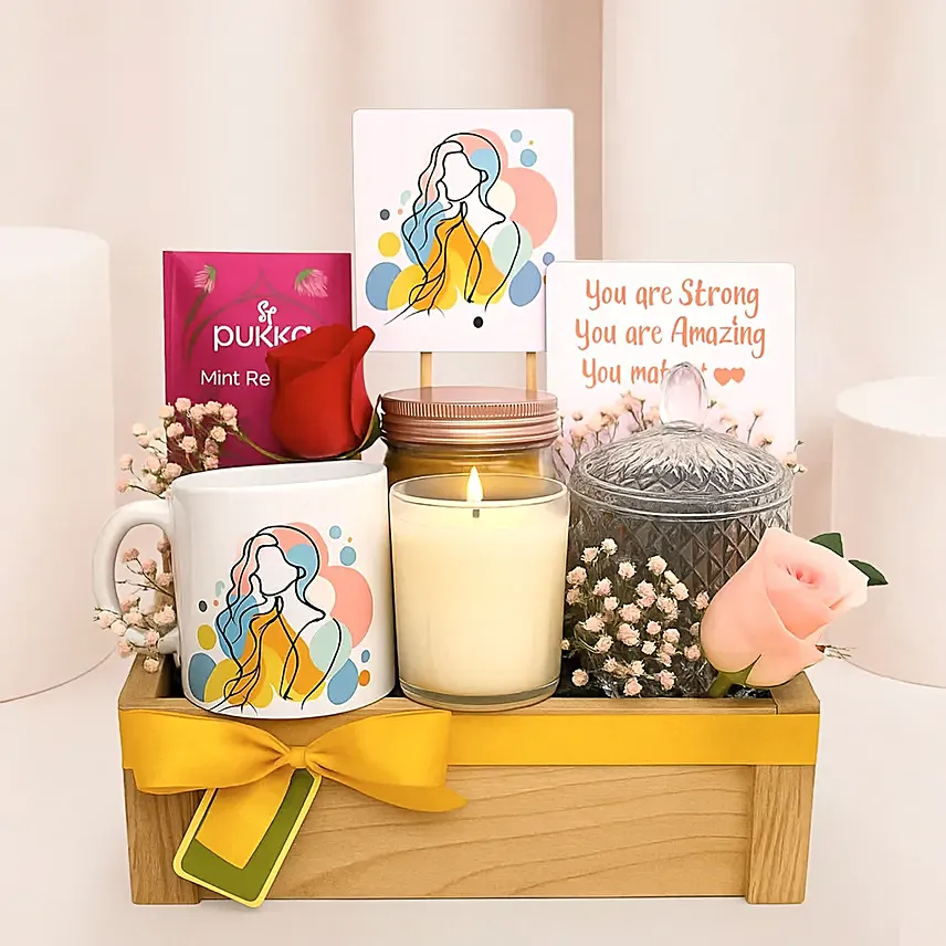 You Are Strong and Amazing Hamper: Women's Day Gifts