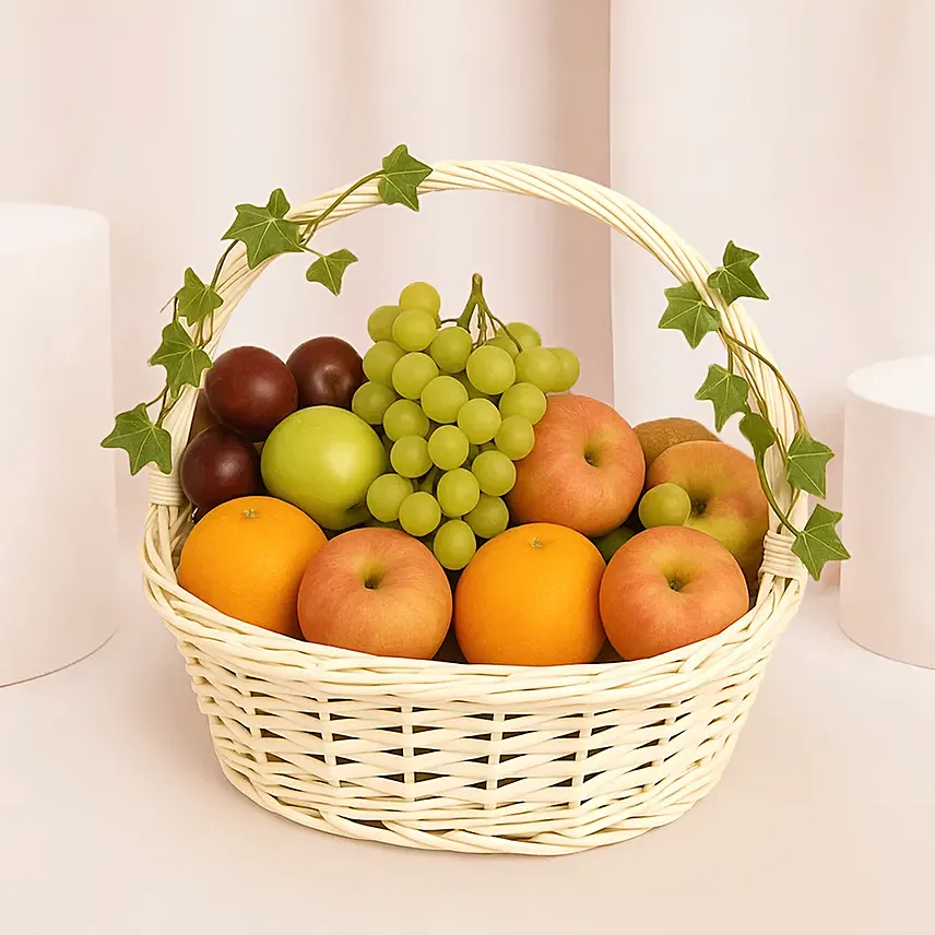 Premium Juicy Fruits Basket: Flower Baskets