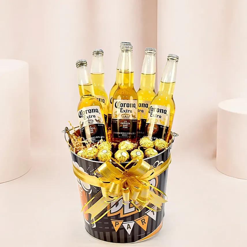 Beer Sweet Delights Hamper: Wine Hampers Singapore