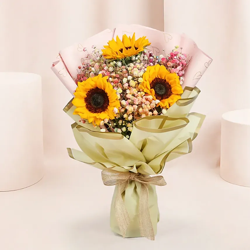 Shine On Forever Floral Bouquet: Anniversary Flowers
