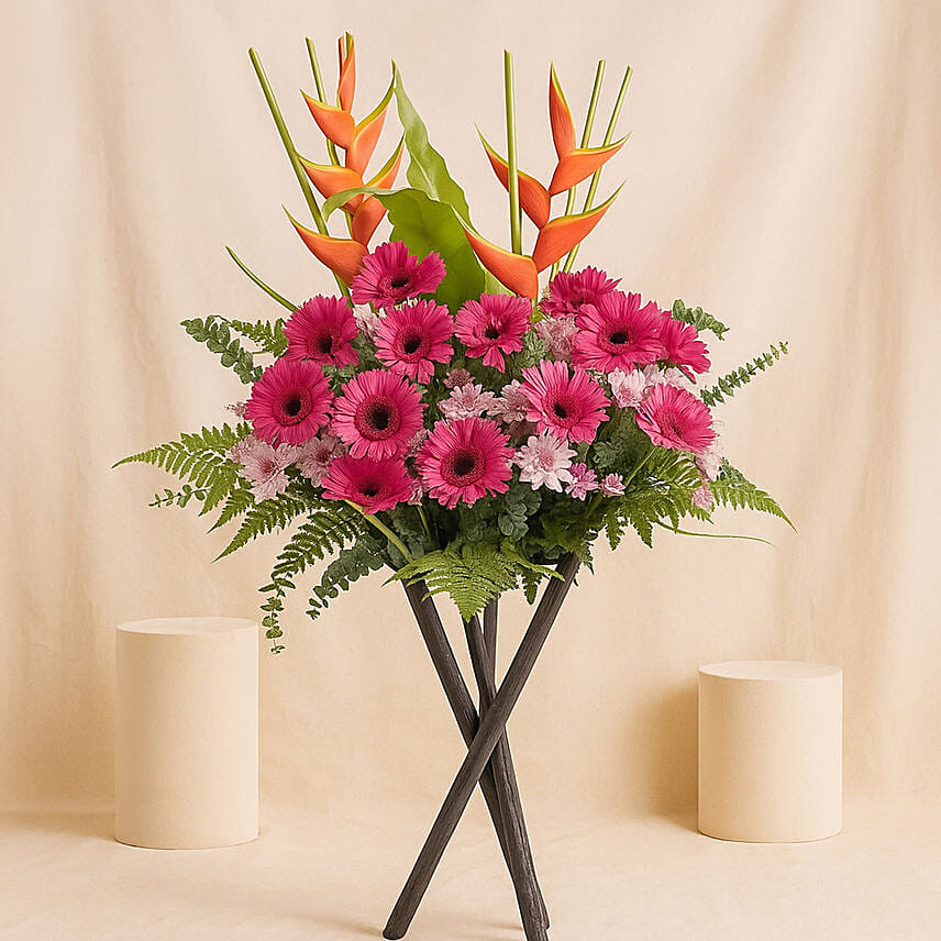Fortunate Startup Congratulatory Flower Stand: Congratulations Flowers Singapore