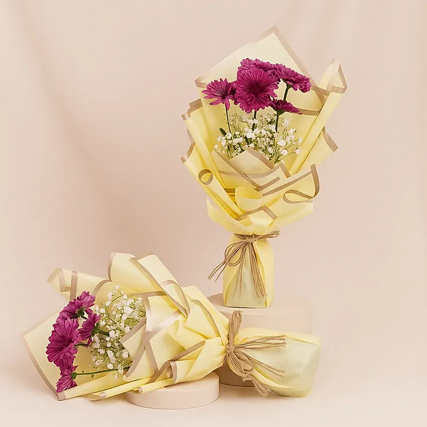 Chrysanthemums Bouquet For Teacher: Teachers Day Gifts