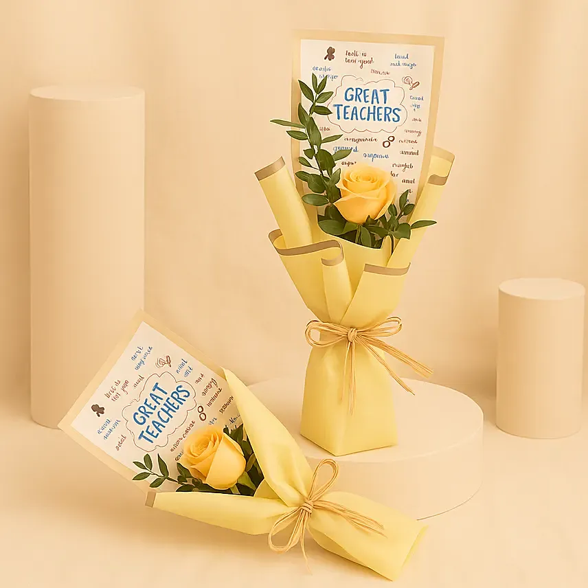 Rose Bouquet for Teacher: Teachers Day Gifts