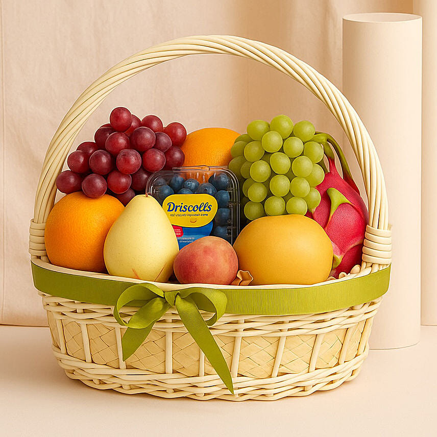 Premium Fruit Basket: Fruit Hampers 