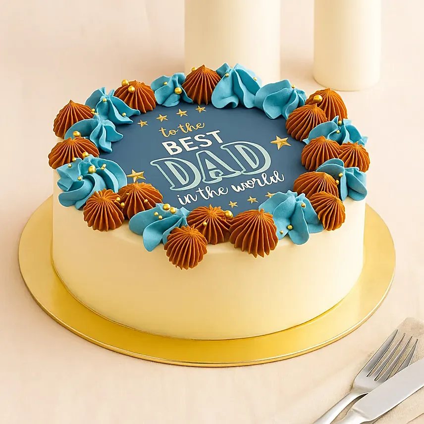 Happy Fathers Day Red Velvet Cake: Father's Day Gifts