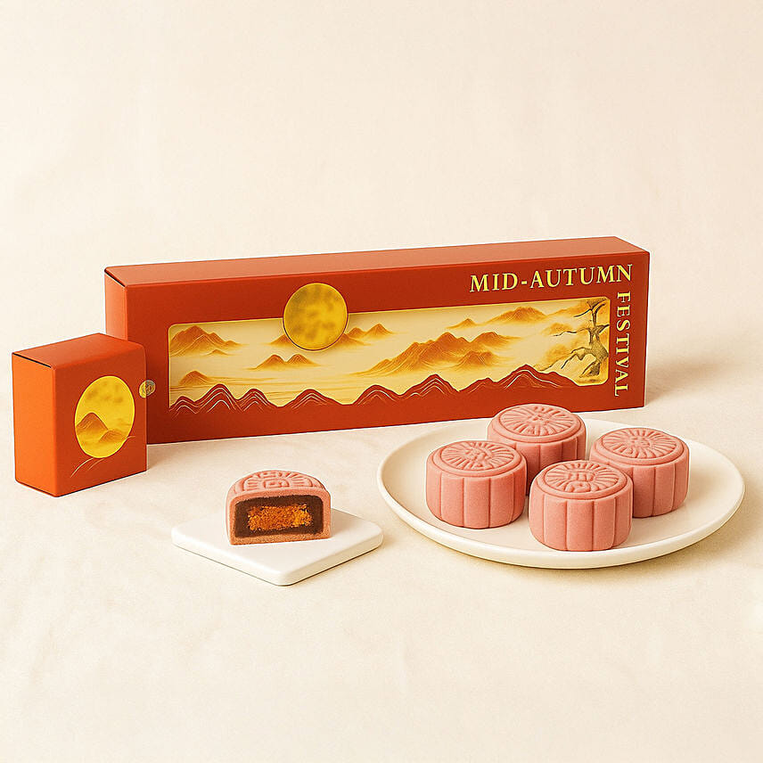 Chocolate Hazelnut Snowskin Mooncakes: Mid Autumn Gifts