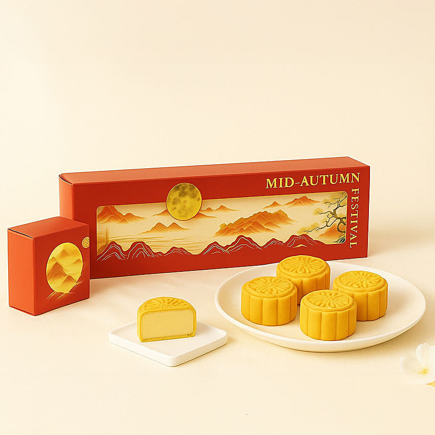 Triple A Halal MSW Durian Snowskin Mooncakes: Mid Autumn Festival Gifts