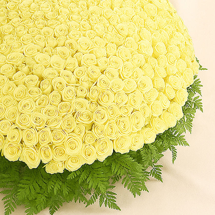 500 Count Roses 500 White Roses Arrangement Delivery in Singapore - FNP SG