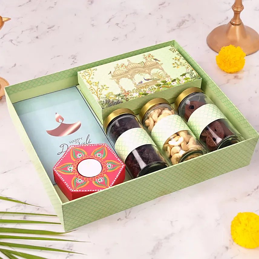 Wishes of Abundance Festival Gift Box: Gifts For Bhai Dooj