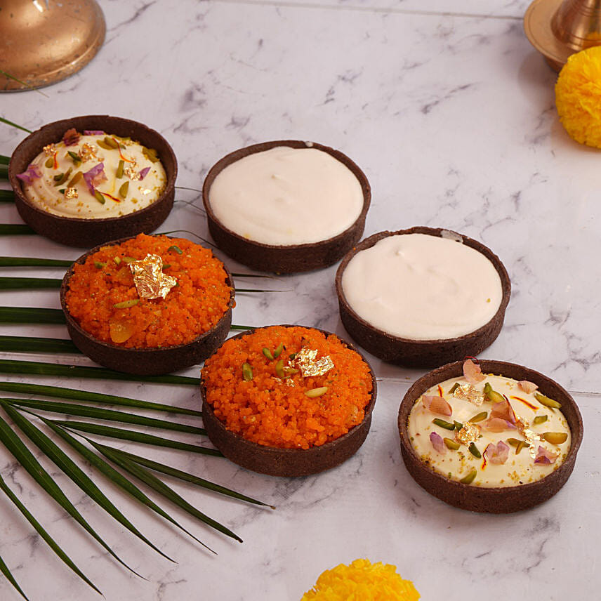 Eggless Tarts 6 pcs Assorted for Deepavali: Deepavali Cakes