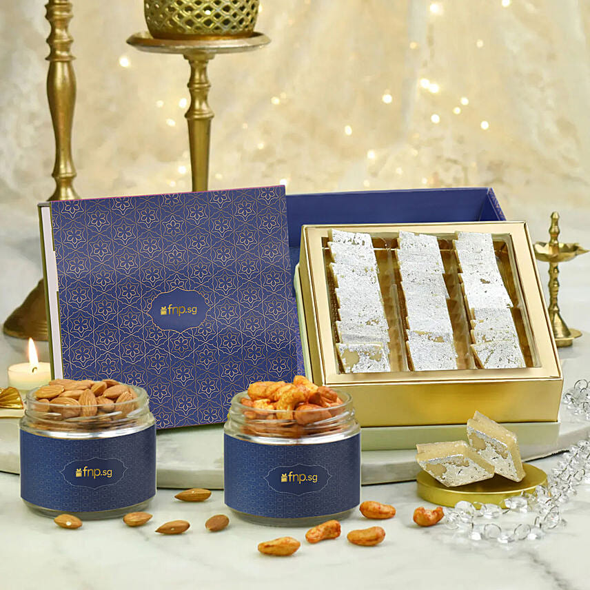 Joyous and Sweet Deepavali Wishes: Dry Fruits
