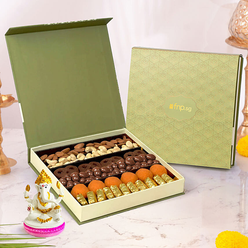Deepavali Sparkles Treats Box: Bhai Dooj Gifts