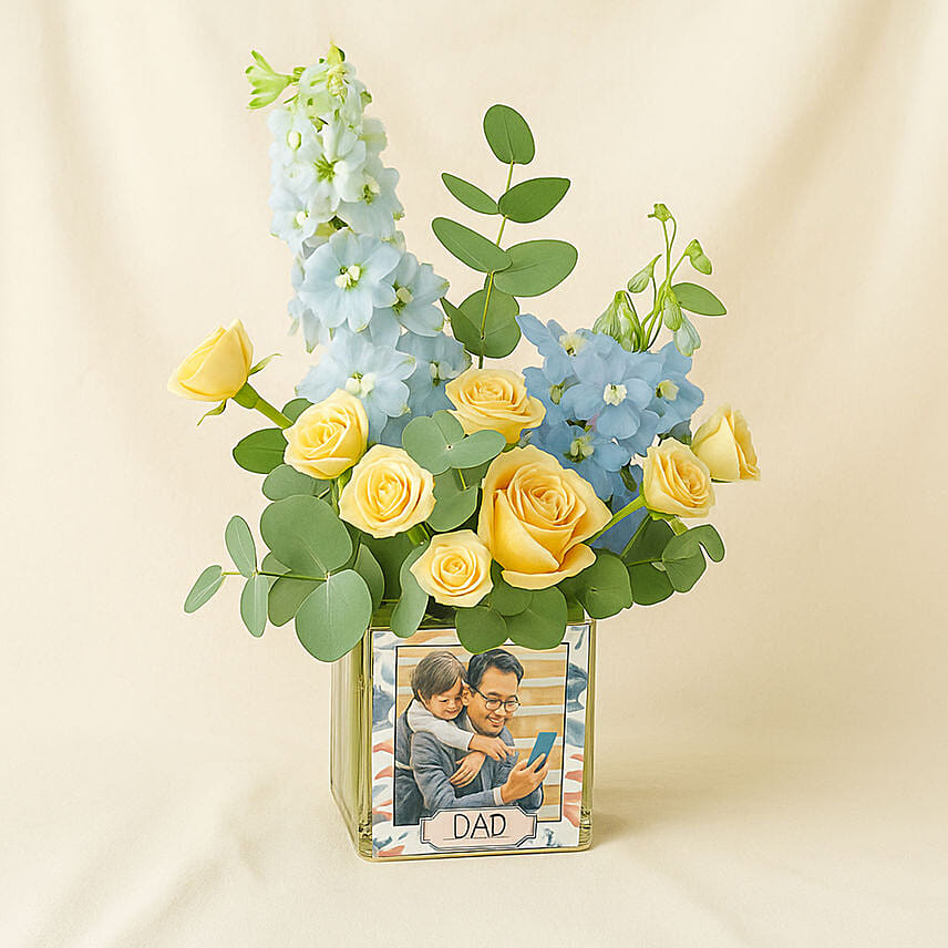 Appreciation Vase for Dad: Father's Day Flowers