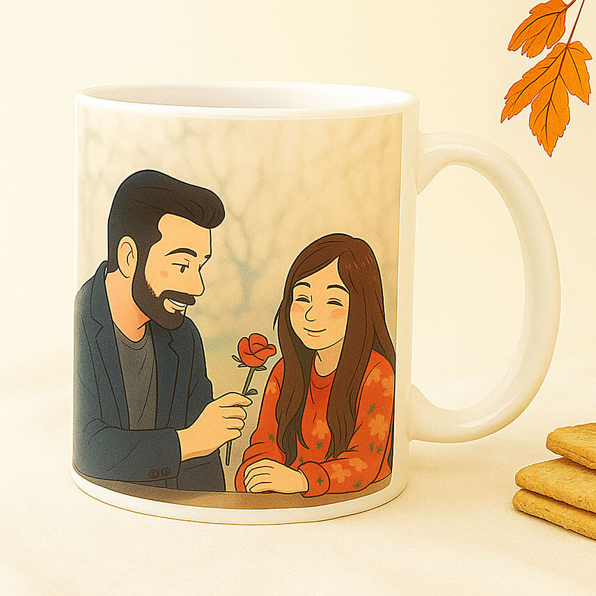 Personalise Your Ghibli Special Couple Mug: Customized Gifts