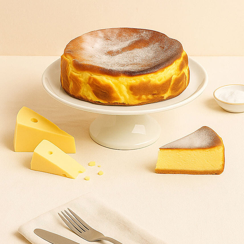 Delicious Burnt Cheese Cake: Cheesecake Delivery Singapore