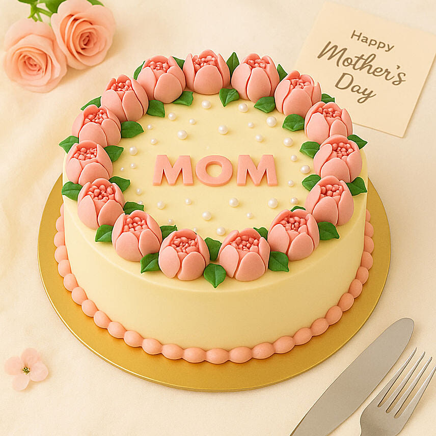 Love For Mom Cake: Mother's Day Cakes