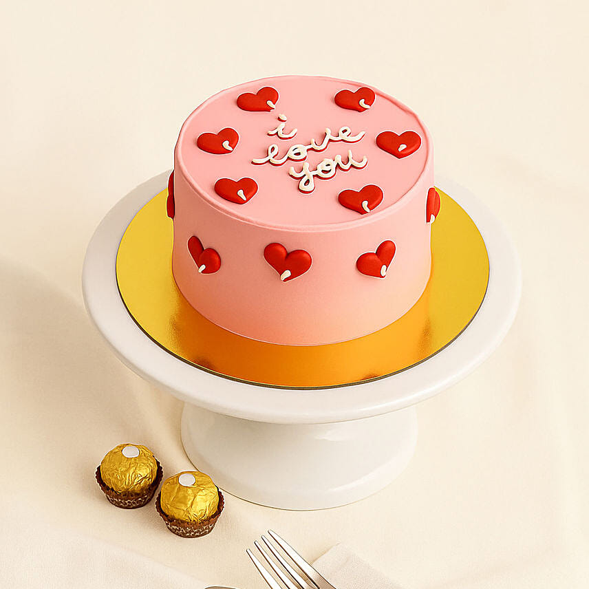 Red Velvet Mono Cake 4 Inches: Valentine's Gifts