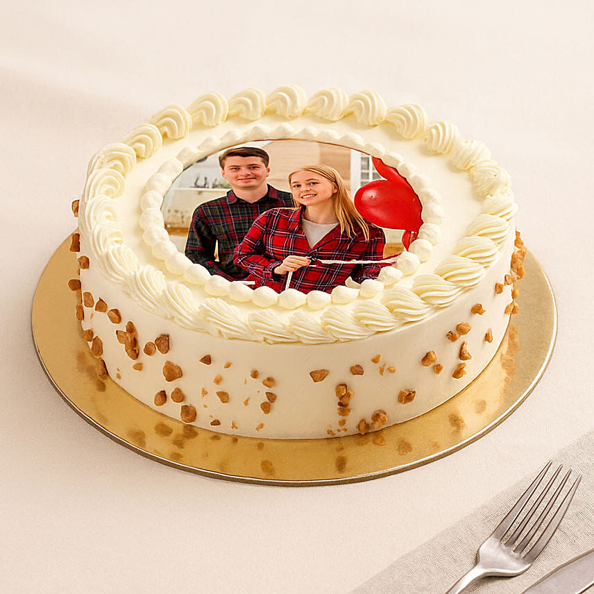 Anniversary Special Photo Cake 500gm: Photo Cakes 