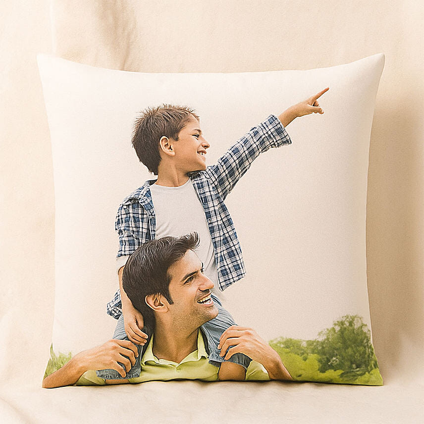 Personalized Photo Cushion: Personalised Gifts for Men
