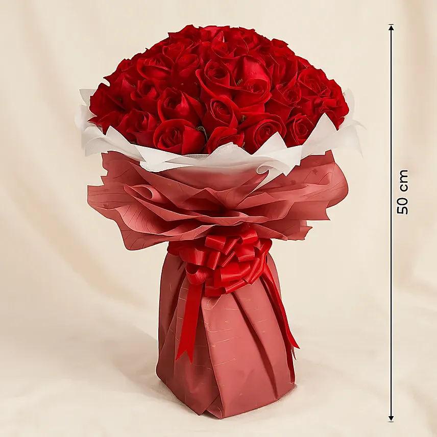 Premium Roses Bouquet: Proposal Flowers