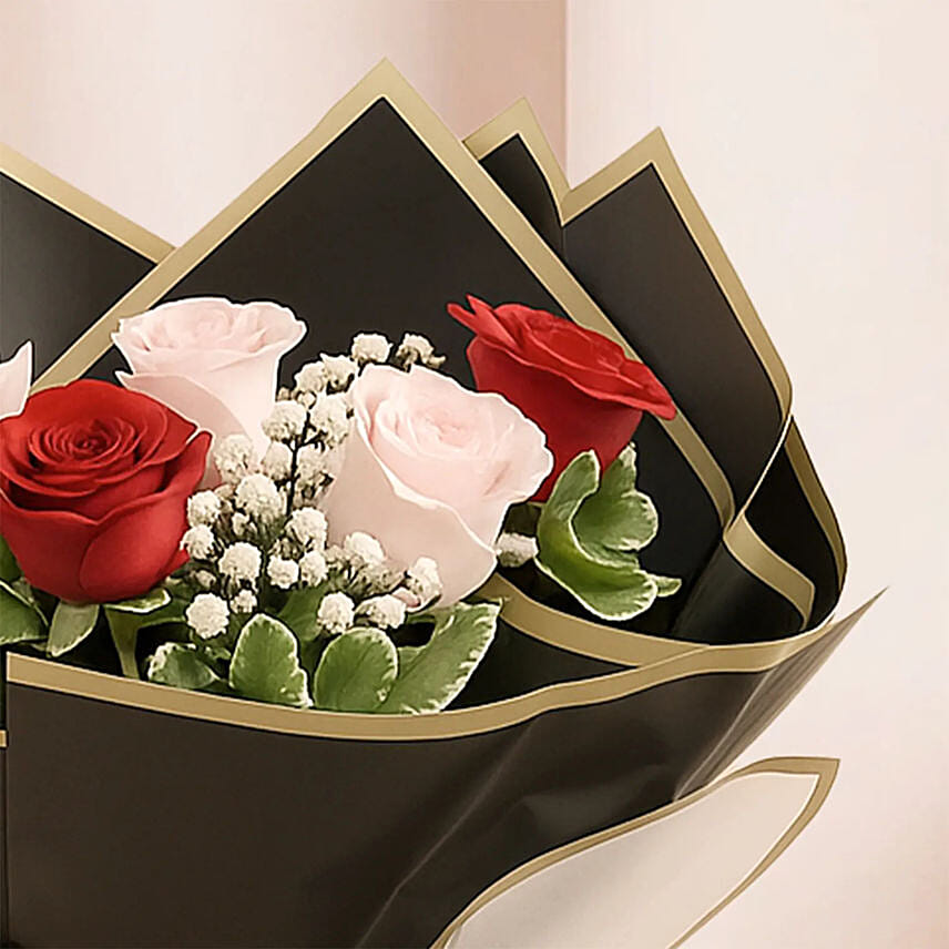 Attractive Six Stolen Roses Bouquet