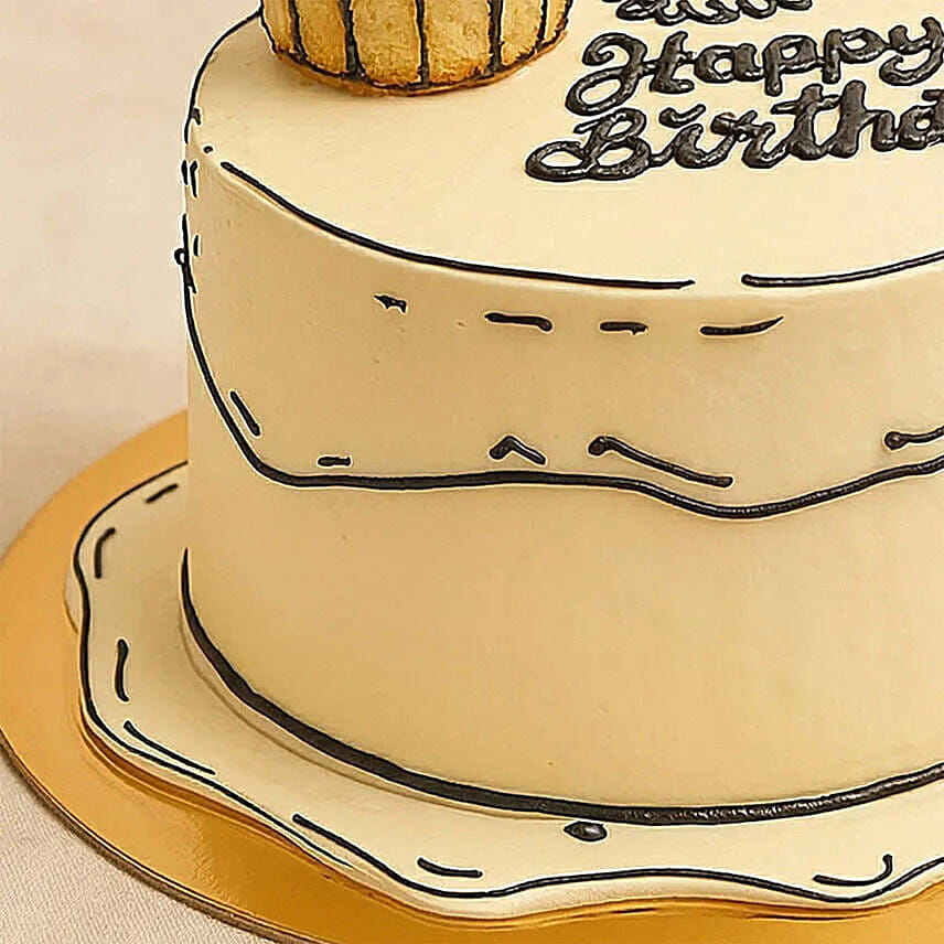 Comical Treat Birthday Specials Chocolate Cake