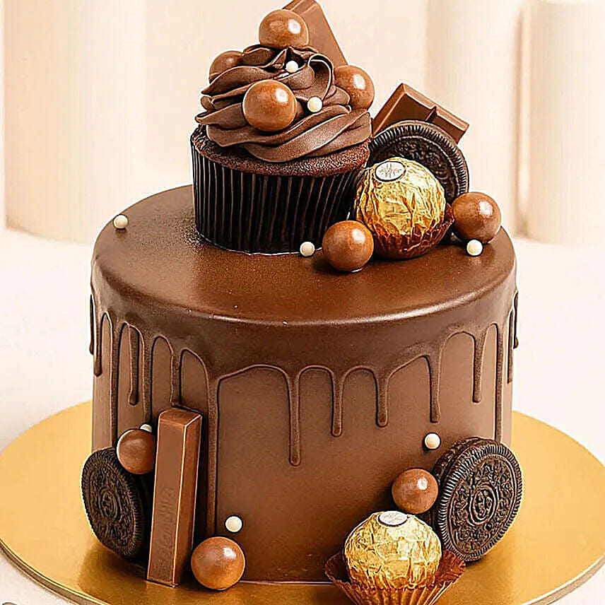 Delicious Chocolates Indulgence Cake