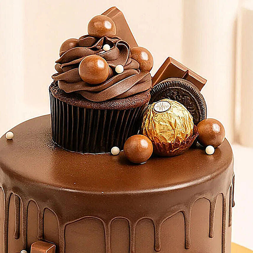 Delicious Chocolates Indulgence Cake