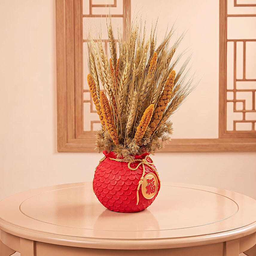 Golden Harvest Prosperity Arrangement