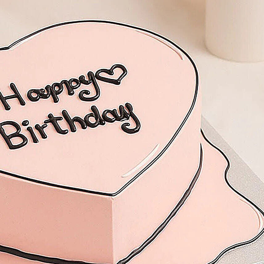 Heart Shaped Specials Chocolate Cartoon 6 Inches